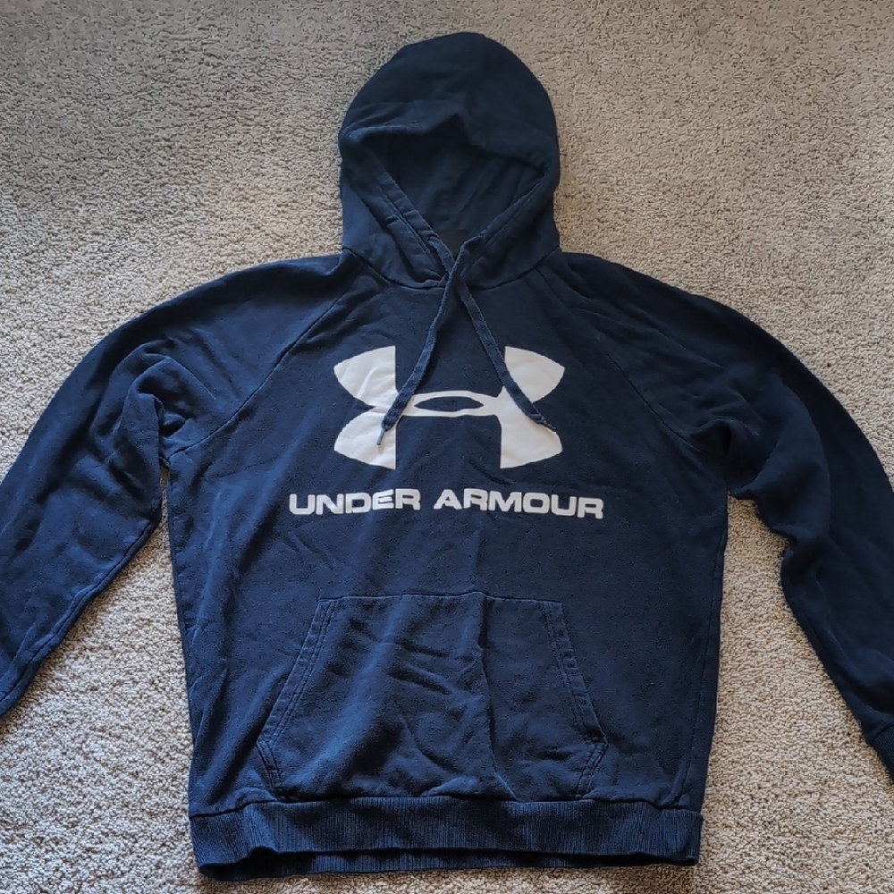 Under Armour Men's Dark Blue Hoodie